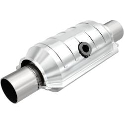 MagnaFlow Exhaust Products - MagnaFlow 54054 Universal Catalytic Converter 9"L x 4.5"W Round - Image 1