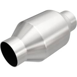 MagnaFlow Exhaust Products - MagnaFlow 53954 Standard Grade Universal Catalytic Converter 8"L x 4"L Round - Image 1
