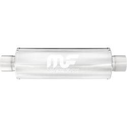 MagnaFlow Exhaust Products - MagnaFlow 10419 Straight-Through Muffler 3" Center/Center 4x14x4 Body Oval - Image 1