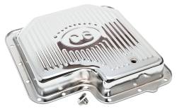 Trans-Dapt Performance - Trans-Dapt 9125 Chrome Trans. Pan Stock Cap Depth Finned Bottom Ford C6 - Image 1