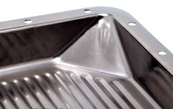 Trans-Dapt Performance - Trans-Dapt 9125 Chrome Trans. Pan Stock Cap Depth Finned Bottom Ford C6 - Image 2