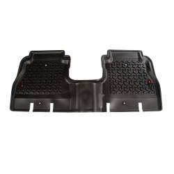 Rugged Ridge - Rugged Ridge 12950.48 Black Rear Floor Liner for 18-20 Jeep Wrangler JL 4DR - Image 1