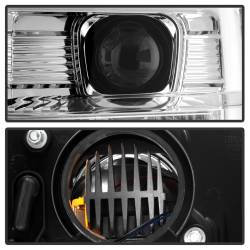 Spyder Auto - Spyder 5087744 Chrome Projector Headlights w/Switchback for 08-10 F250/F350 SD - Image 3