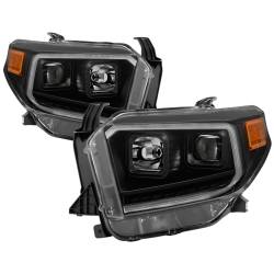Spyder Auto - Spyder Auto 9043031 DRL LED Light Bar Projector Headlights for 14-18 Tundra - Image 1