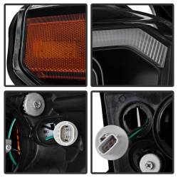 Spyder Auto - Spyder Auto 9043031 DRL LED Light Bar Projector Headlights for 14-18 Tundra - Image 4