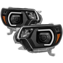Spyder Auto - Spyder Auto 9037542 XTune DRL Light Bar Projector Headlights for 12-15 Tacoma - Image 1
