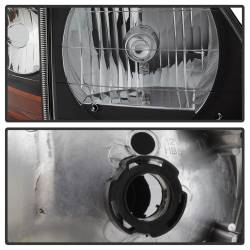 Spyder Auto - Spyder Auto 9042638 OEM Headlights w/Corner 4Pc Black for 97-03 Expedition/F150 - Image 2