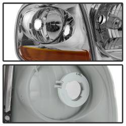 Spyder Auto - Spyder Auto 9042645 OEM Headlights w/Corner 4Pc Chrome for 97-03 Expedition/F150 - Image 3