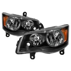 Spyder Auto - Spyder Auto 9042492 Headlights for 08-17 Grand Caravan Town & Country - Image 1