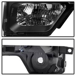 Spyder Auto - Spyder Auto 9032226 XTune Halo Projector Headlights Black for 09-14 Ford F150 - Image 3