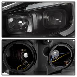 Spyder Auto - Spyder Auto 9042904 LED Light Bar Projector Headlights Black for 13-16 Escape - Image 2