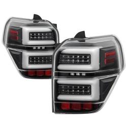 Spyder Auto - Spyder Auto 5087812 LED Taillights Black for 10-14 Toyota 4Runner - Image 1