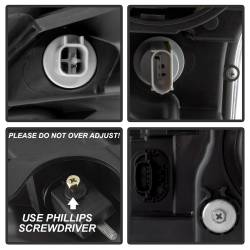 Spyder Auto - Spyder Auto 9042935 DRL LED Light Bar Projector Headlights Blk for 15-17 F150 - Image 3