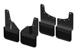 Gatorback 12" Black Front/Rear Mud Flap Set Sierra HD GCAA200K-BK