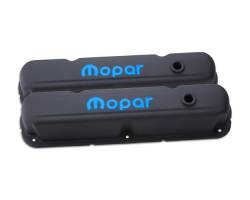 Proform - Proform 440-751 Engine Valve Covers Steel Black Mopar Emblem LA/SB Engine - Image 3