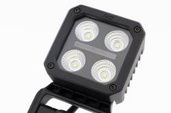 Rough Country Suspension Systems - Rough Country 70802 Black Series 2" Swivel Mount LED Light Pods-Flood Pair - Image 6