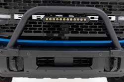 Rough Country Suspension Systems - Rough Country 51116 Black Front Bumper Safari Bar w/LED for 21-25 Ford Bronco - Image 4