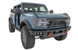 Rough Country Suspension Systems - Rough Country 51111 3.5" Black Front Bumper Safari Bar w/LED for 21-26 Bronco - Image 5