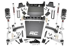 Rough Country Suspension Systems - Rough Country 11640 7" Suspension Lift Kit for 16-18 Silverado/Sierra 1500 4WD - Image 1