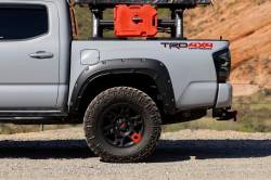 Rough Country Suspension Systems - Rough Country A-T11621 Defender Black Fender Flares for 16-23 Toyota Tacoma - Image 4