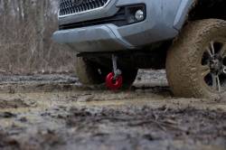 Rough Country Suspension Systems - Rough Country 4" Aluminum Winch Recovery Snatch Ring Red RS183 - Image 5