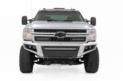 Rough Country Suspension Systems - Rough Country 82059 A-Pillar 2" LED Ditch Light Flood for 07-14 Silverado/Sierra - Image 2