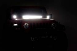 Rough Country Suspension Systems - Rough Country 80062 Cowl Mount 2" LED Light Pod Kit for 18-26 Jeep JL/JT - Image 4