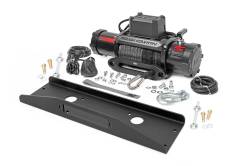 Rough Country Suspension Systems - Rough Country 92075 Front Winch Mount w/PRO12000S Winch for Mahindra Roxor - Image 2