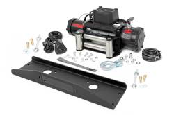 Rough Country Suspension Systems - Rough Country Front Winch Mount w/PRO9500 Winch for Mahindra Roxor 92072 - Image 2