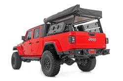 Rough Country Suspension Systems - Rough Country 4.5" Oval Tube Nerf Steps Black for 20-24 Gladiator JT 21015 - Image 3