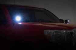 Rough Country Suspension Systems - Rough Country 71093 A-Pillar 2" LED Ditch Light Kit-Spot for 05-15 Toyota Tacoma - Image 5