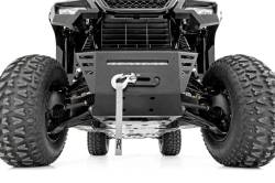 Rough Country Suspension Systems - Rough Country 92078 Front Winch Mount Kit Black for Honda Pioneer 520 - Image 3