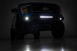 Rough Country Suspension Systems - Rough Country 10809A High Clearance Black Front Bumper for 21-23 Ford F150 - Image 5