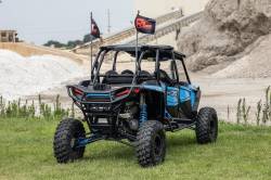 Rough Country Suspension Systems - Rough Country Tubular Black Rear Bumper for Polaris RZR XP1000 93118 - Image 5
