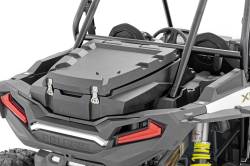 Rough Country Suspension Systems - Rough Country 93026A Rear Bed Cargo Storage Box Black for Polaris RZR 1000 - Image 1