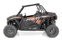 Rough Country Suspension Systems - Rough Country 93064 Tubular Rock Sliders Black for Polaris RZR XP 1000 - Image 5
