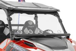 Rough Country Suspension Systems - Rough Country 98262010 Front UTV Vented Windshield for Polaris General 1000 - Image 1