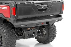 Rough Country Suspension Systems - Rough Country 93045 Rear UTV Bumper Black for Can-Am/Polaris - Image 2