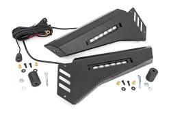 Rough Country Suspension Systems - Rough Country 93044 Front Bumper Wings Black for Polaris Ranger 1000/900/1000 - Image 2