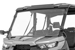 Rough Country Suspension Systems - Rough Country 98162030 Front UTV Full Windshield for Can-Am Defender HD - Image 1