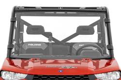 Rough Country Suspension Systems - Rough Country 98132010 Front UTV Full Windshield for Polaris Ranger 1000 - Image 1
