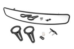 Rough Country Suspension Systems - Rough Country Universal Ultrawide Rearview Mirror Black for 1.75" Bar 99005 - Image 1