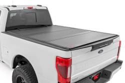 Rough Country Suspension Systems - Rough Country 49220651 Hard Tri-Fold Tonneau Cover 17-26 F250/350 SD 6.8' - Image 1