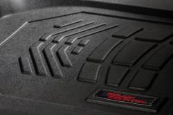 Rough Country Suspension Systems - Rough Country SM21612 Fr/Rr Floor Liners Black for 19-26 Silverado/Sierra Crew - Image 6