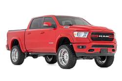 Rough Country Suspension Systems - Rough Country Power Running Boards Black for 19-24 RAM 1500 Crew PSR61920 - Image 4