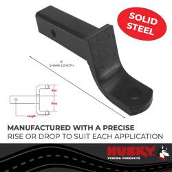 Husky Towing - Husky Towing 2" Class III Ball Mount 2.25" Drop 31360 - Image 2