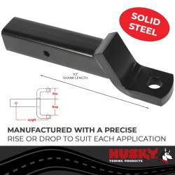 Husky Towing - Husky Towing 2.5" Class V Ball Mount 2.5" Drop 33004 - Image 2
