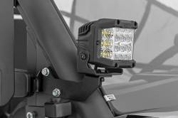 Rough Country Suspension Systems - Rough Country 96104 A-Pillar 2" LED Pod Ditch Light Kit for Cfmoto Uforce 1000 - Image 2
