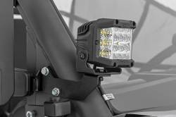 Rough Country Suspension Systems - Rough Country 96105 A-Pillar 2" LED Pod Ditch Light Kit for Cfmoto Uforce 1000 - Image 2
