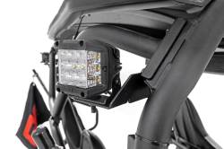 Rough Country Suspension Systems - Rough Country 94007 Rear Cab Mount 2" LED Pod Light Kit for Kawasaki Teryx - Image 3